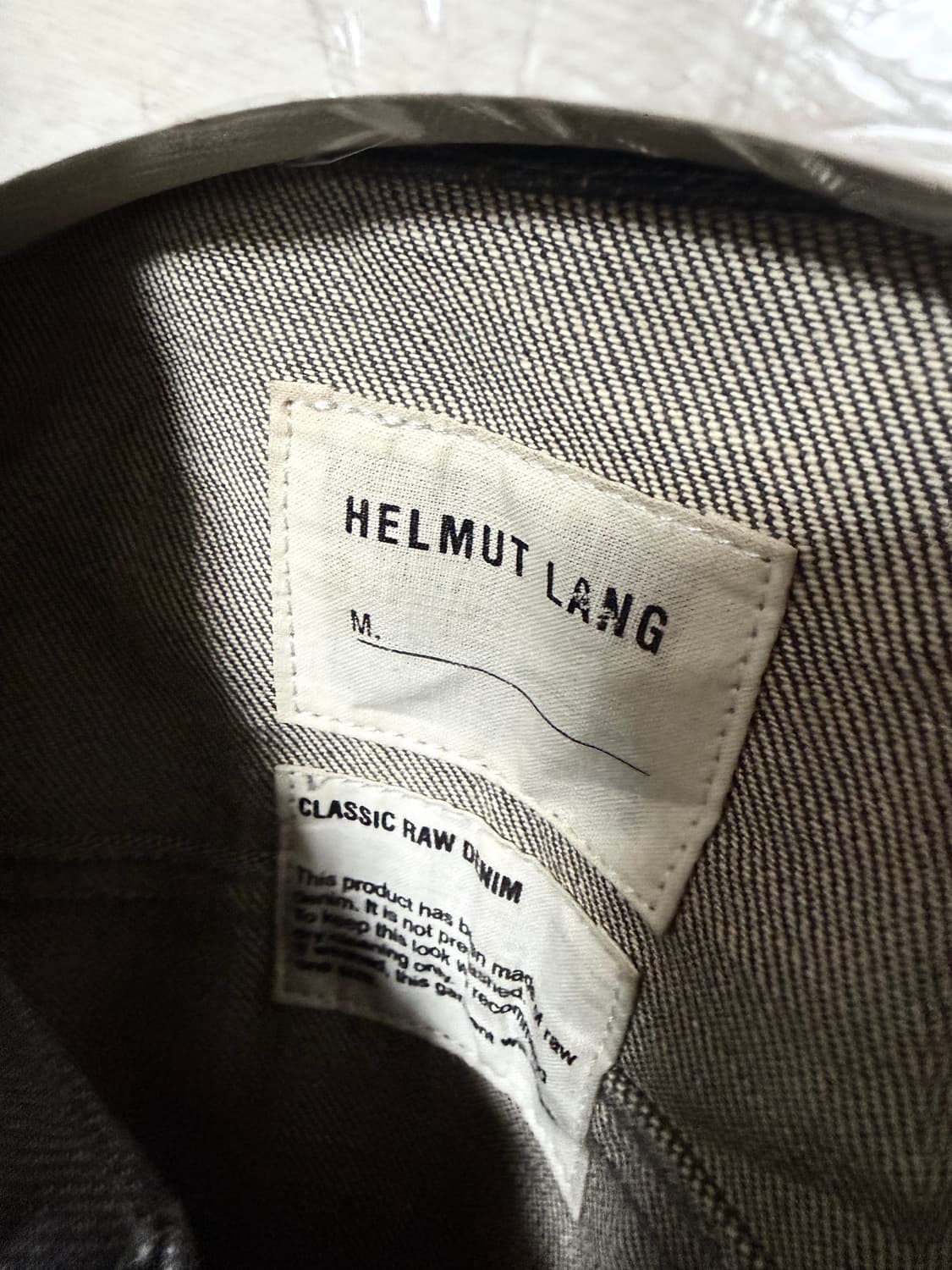헬무트랭 90s 1세대 클래식 데님 트러커 자켓 상품이미지5