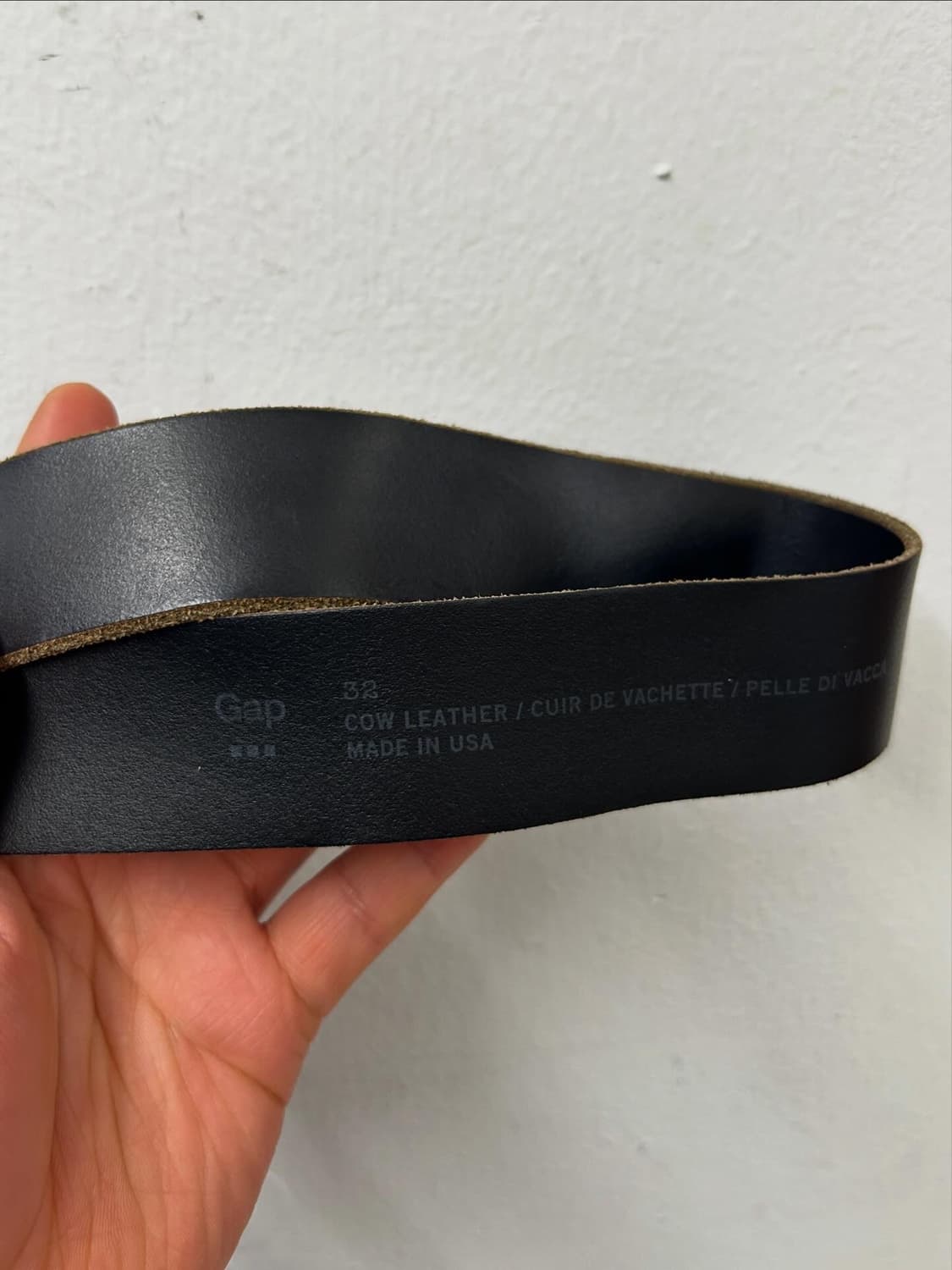 올드 갭 레더 벨트 (MADE IN USA) 상품이미지4