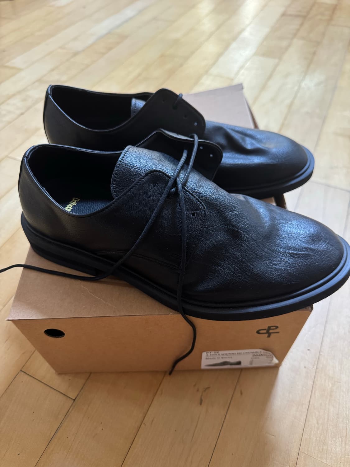 (새제품) 포컬트 PT-29 더비슈즈 260mm 블랙 상품이미지3