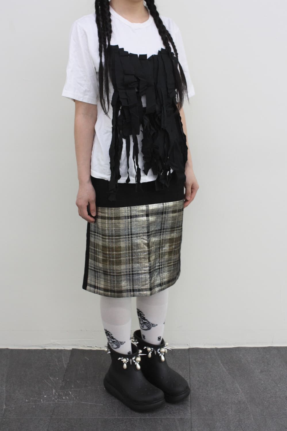 dries van noten glitter midi skirt 상품이미지1