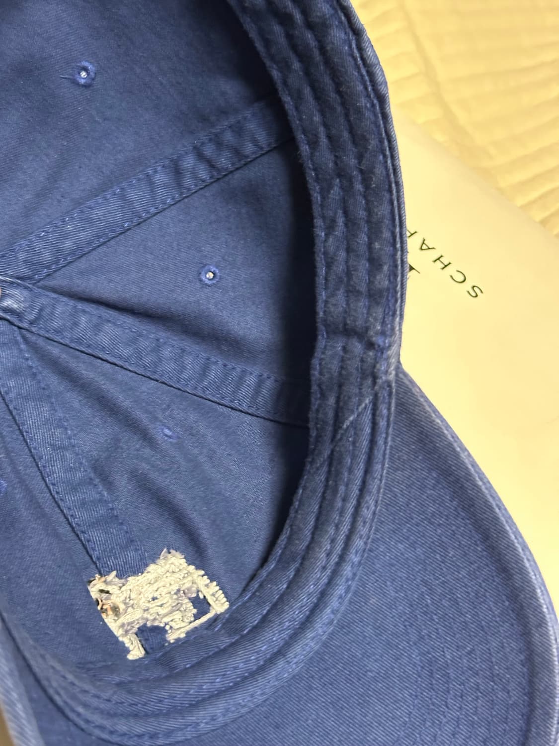 Bulldog Hat (Navy) 상품이미지7