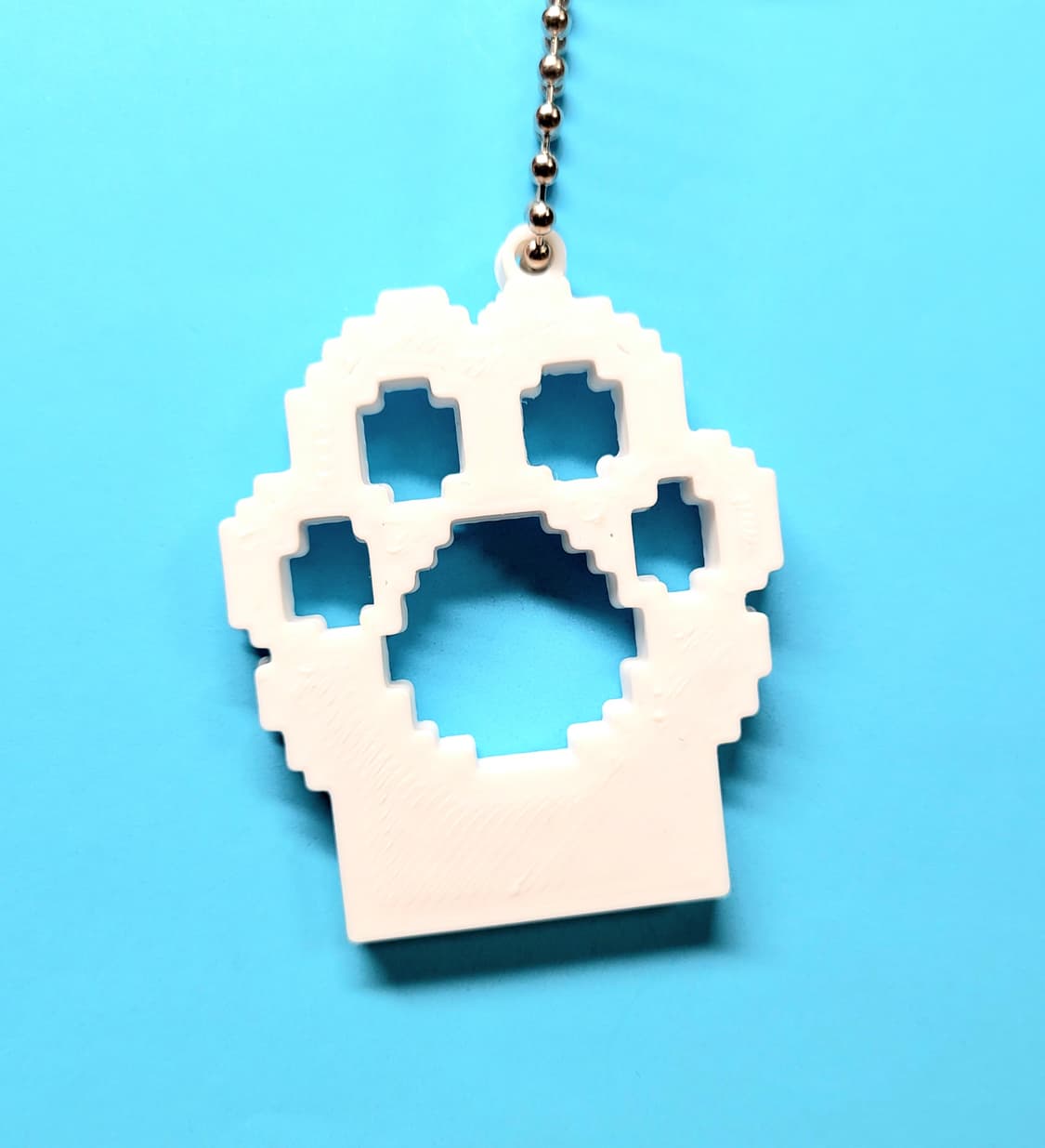 고양이 발바닥 8비트 키링 키체인 상품이미지4
