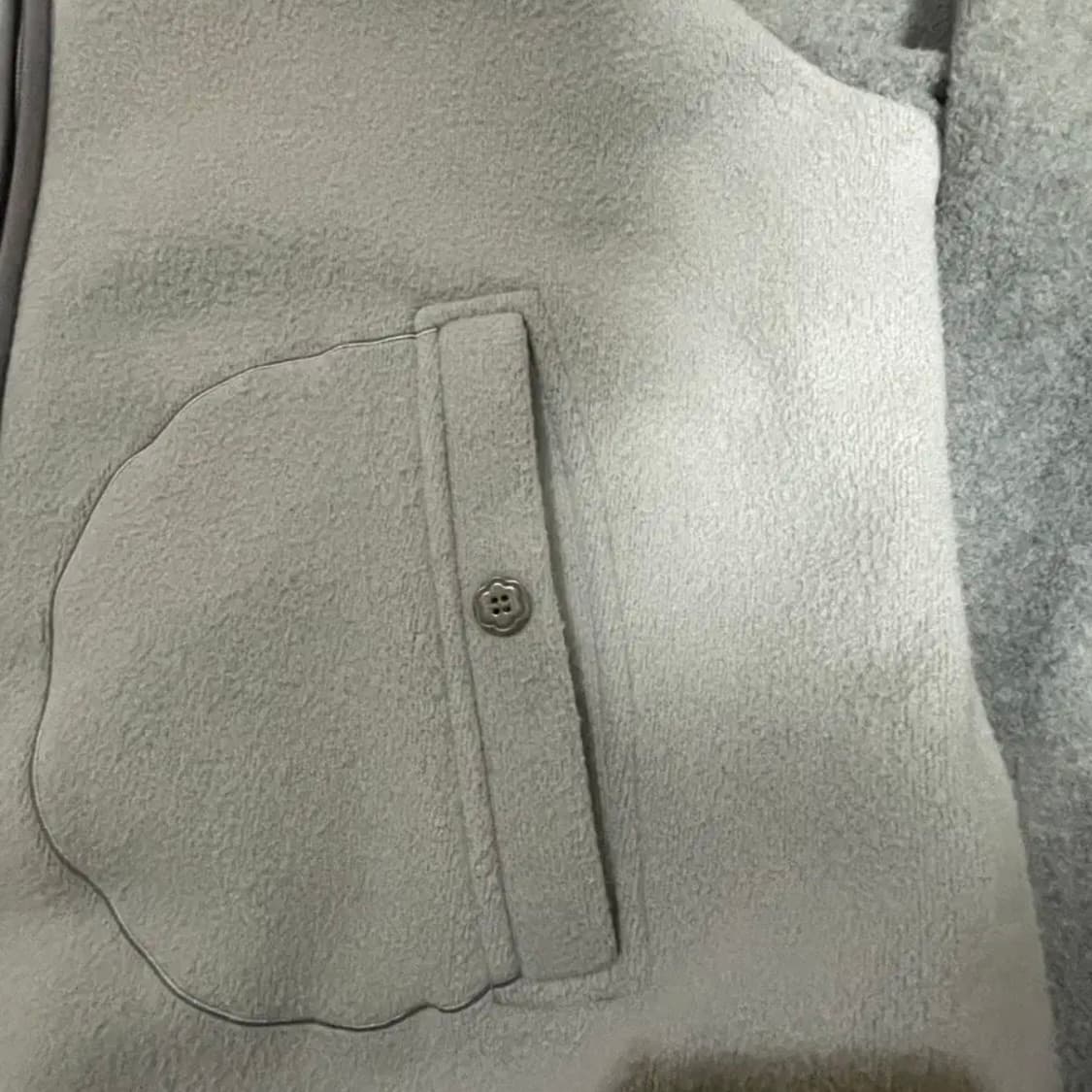 aeae STELLA FLEECE ZIP UP HOODIE [GREY] 상품이미지2