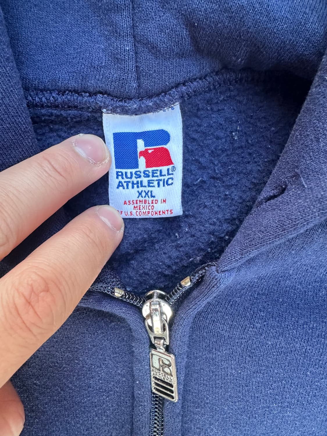 빈티지 90s 러셀 후드집업 상품이미지3