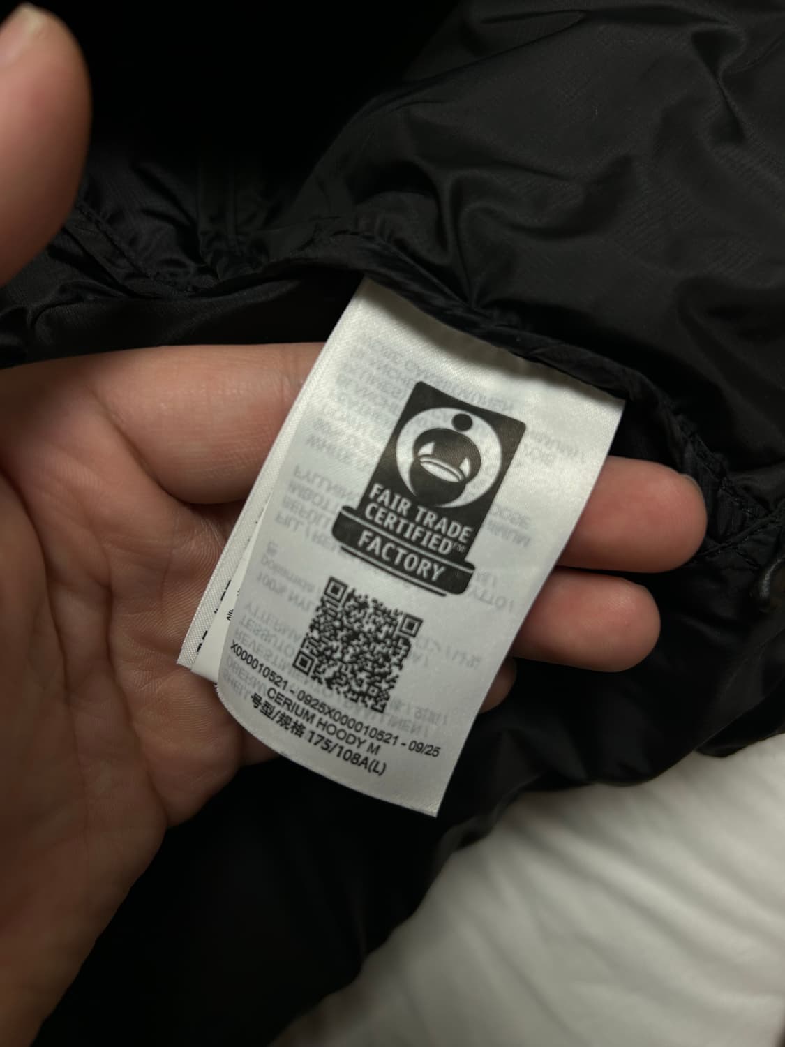 아크테릭스 세륨 후디 블랙 L 상품이미지6