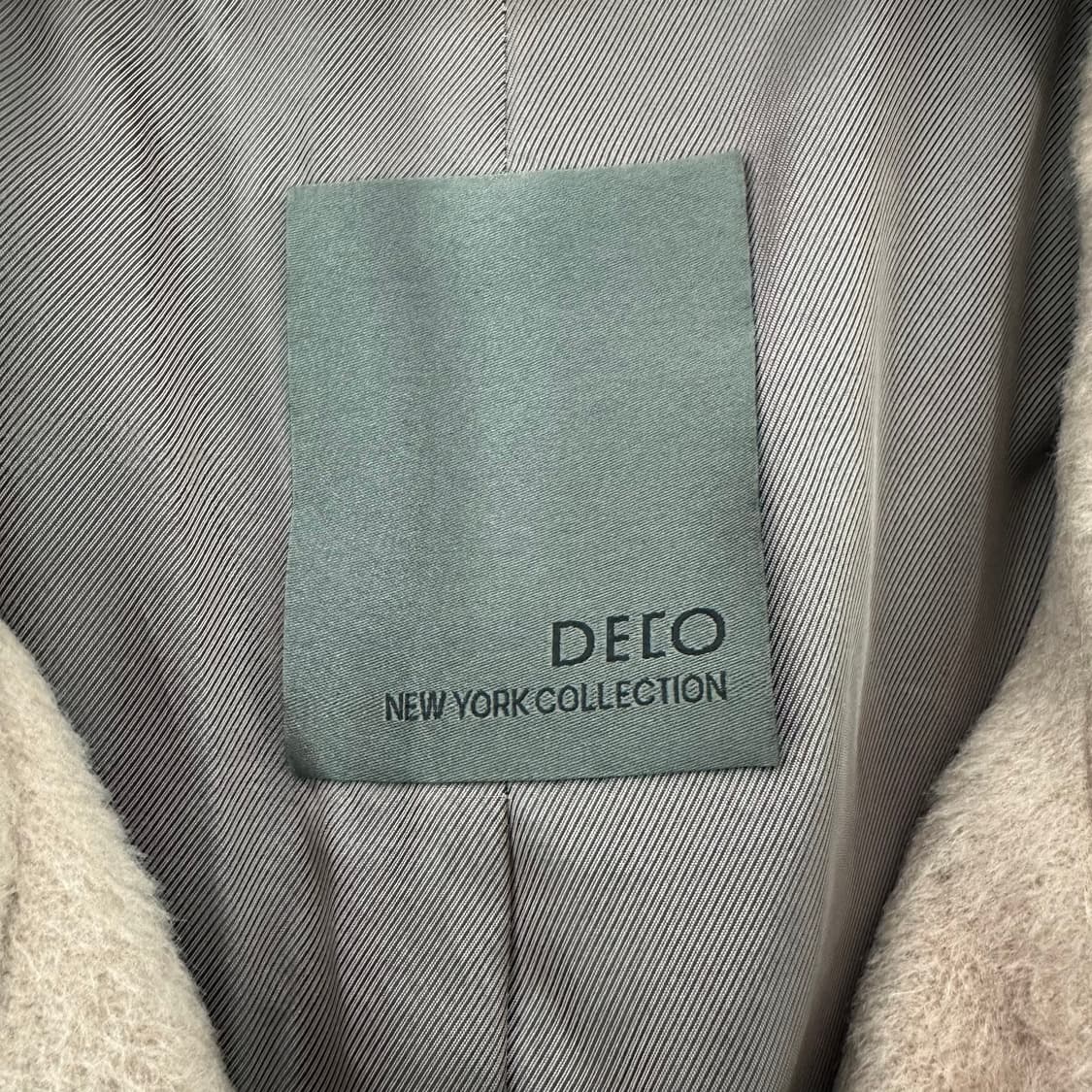 데코 그레이 핑크  울코트 S 상품이미지3