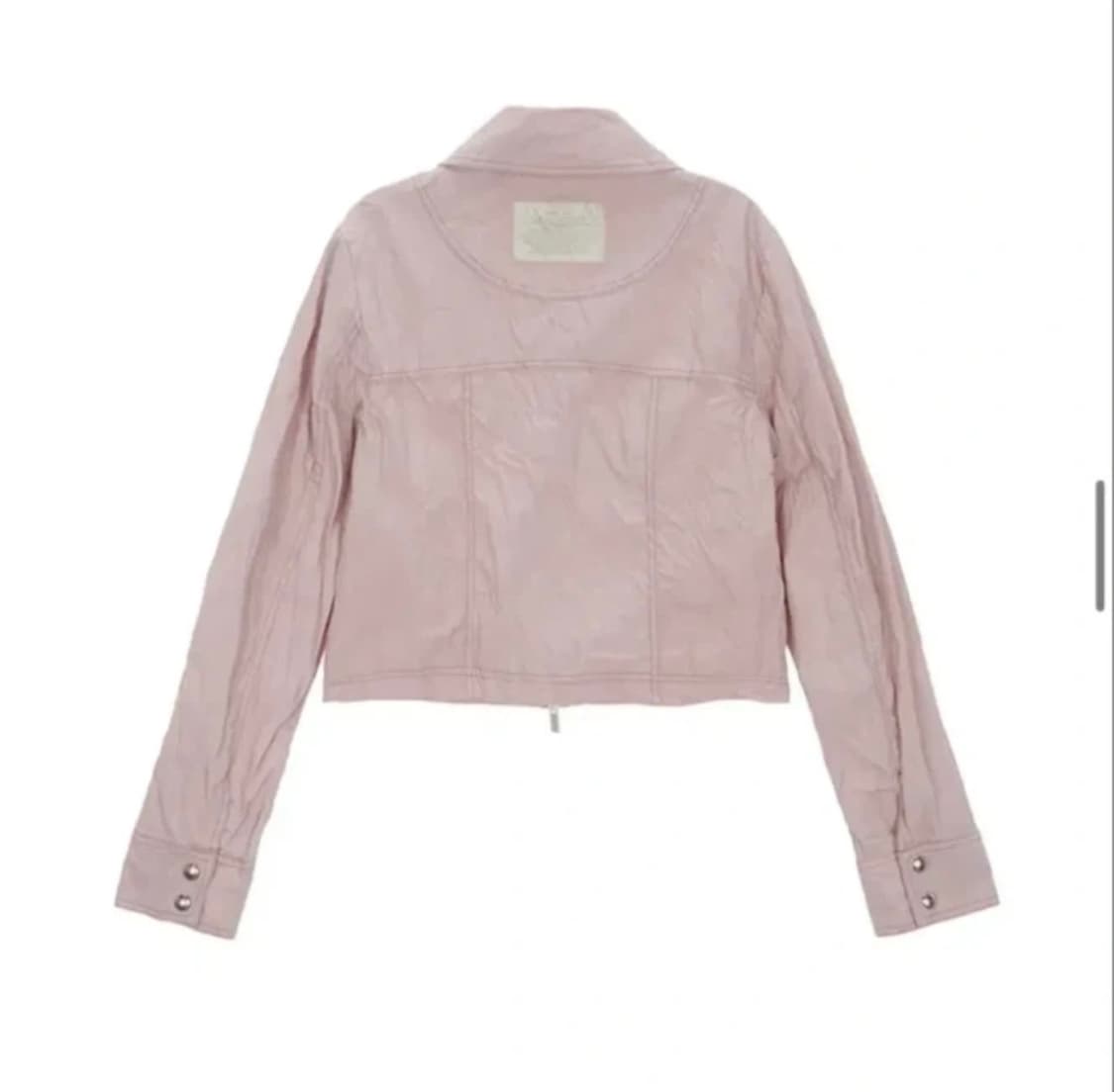 마뗑킴 matain kim 크링클 크롭 점퍼  상품이미지2