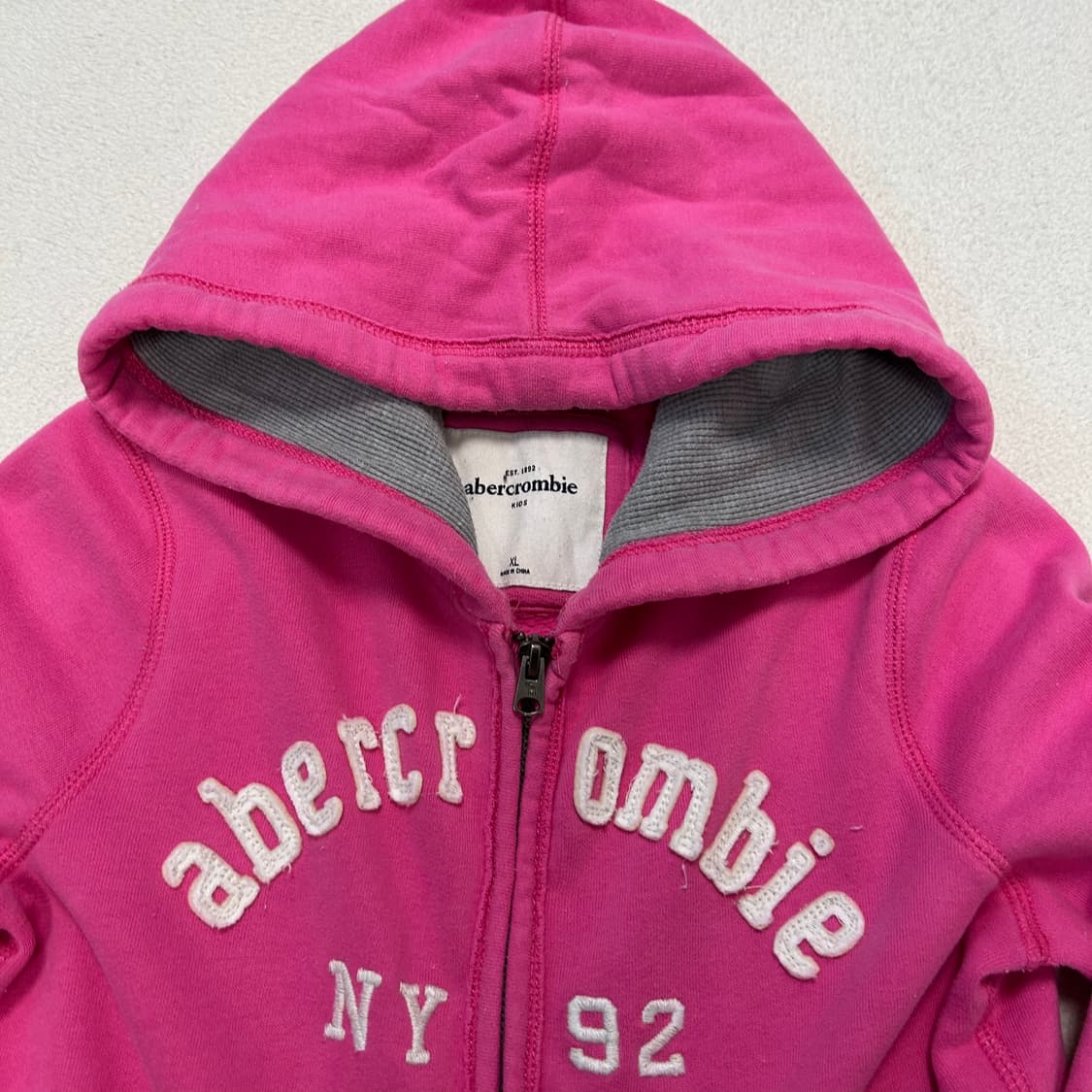 Abercrombie Pink Hoodie Zip-up 상품이미지5