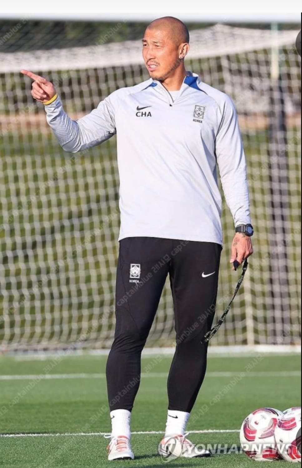 나이키 대한민국 국대 코치 트레이닝 집업 드릴탑 L 100 상품이미지2