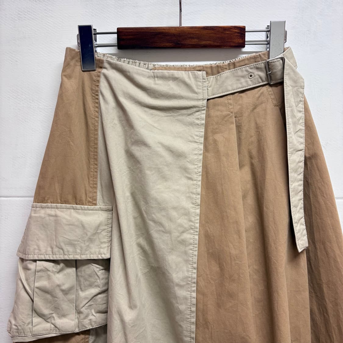 Riche glamour 코튼 포켓 언발 스커트 (M) JPN 상품이미지2