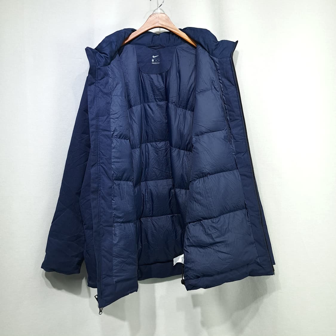 CN891 2XL 나이키 팀 이슈 풋볼 네이비 덕다운 파카 상품이미지6