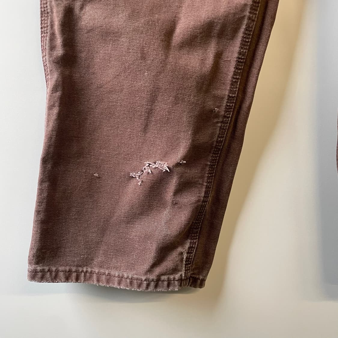 칼하트 다크 브라운 워크팬츠 상품이미지4