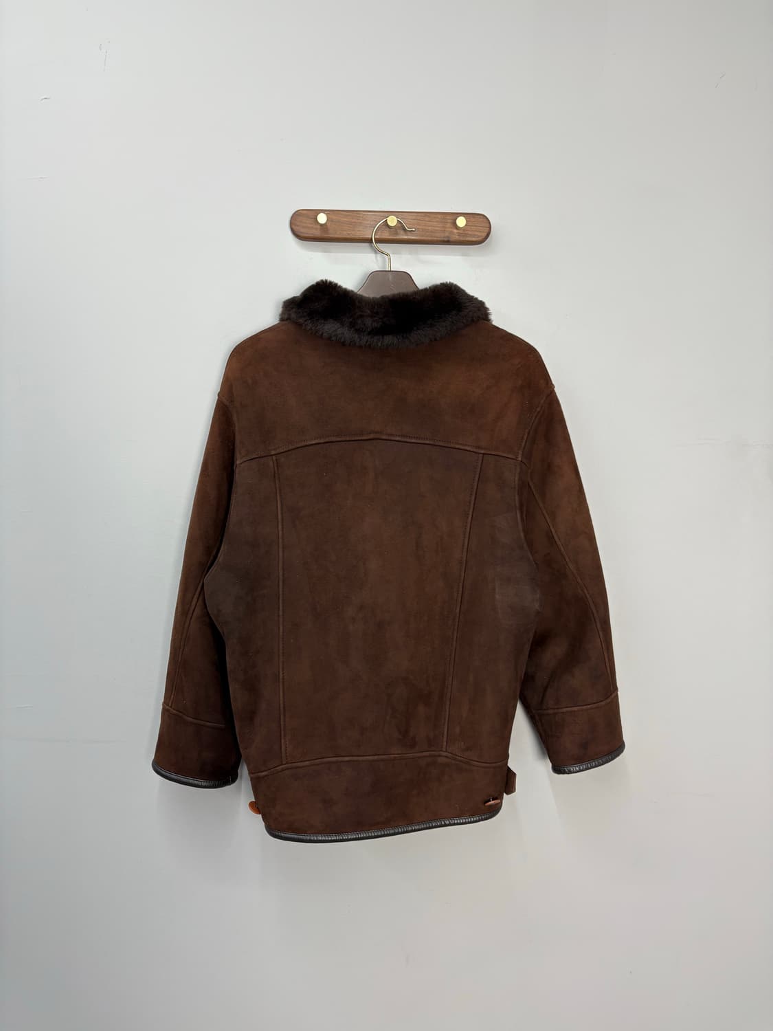 입생로랑 양가죽 스웨이드 무스탕 자켓 A2746 상품이미지7