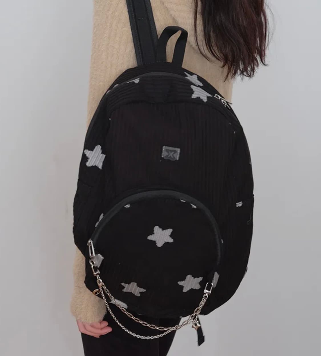 무음 백팩 Nest Backpack (Black Star) 상품이미지2