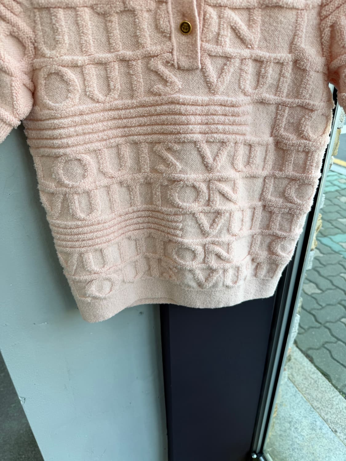 S/ 루이비통 텍스처 페리 폴로 니트 상품이미지5