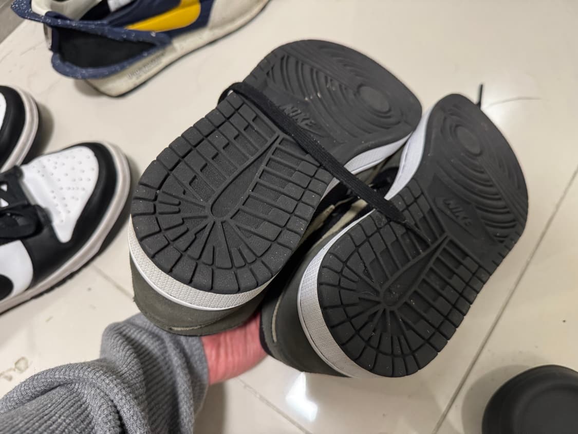 조던 미드 카키 우먼스 270 맨260-265정도 상품이미지4