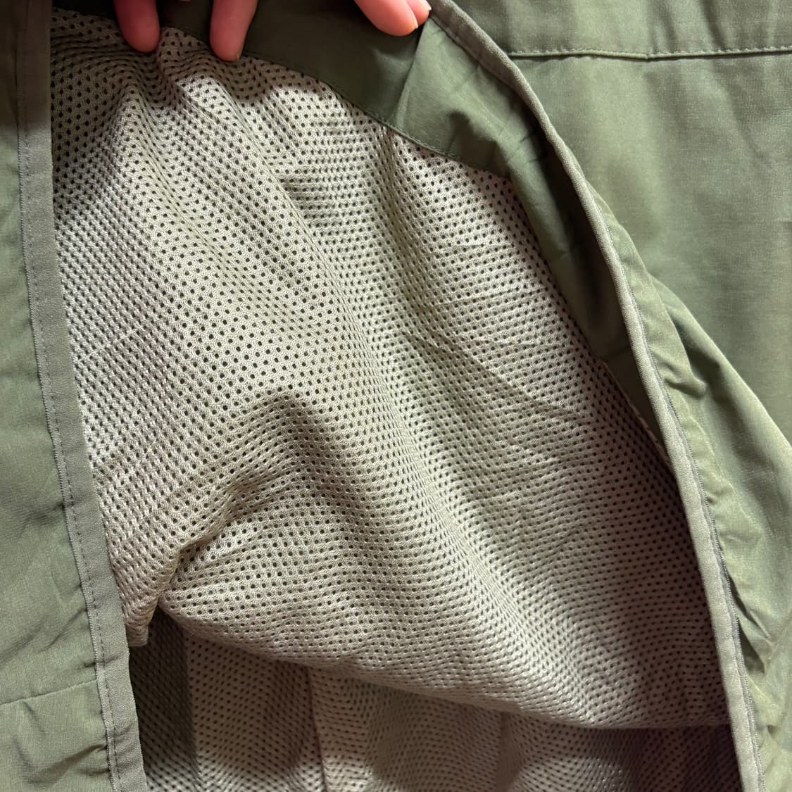 카키 바스락 solotex 스커트  상품이미지3