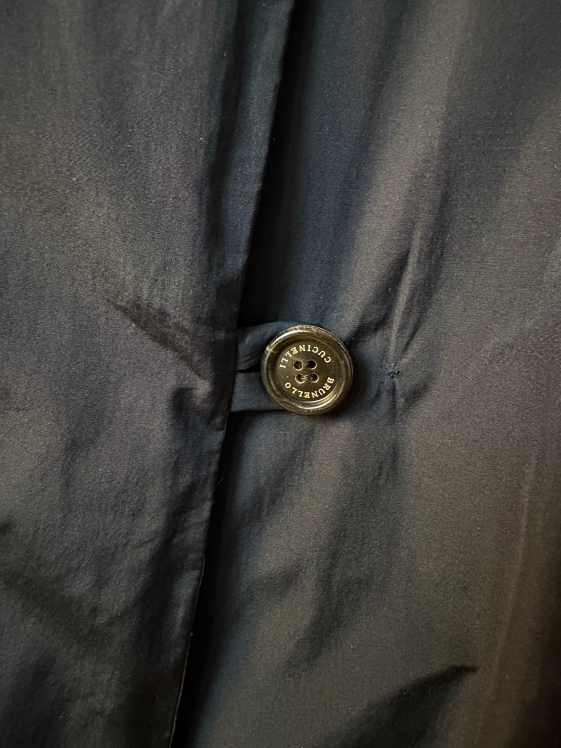 브루넬로 쿠치넬리 퍼 카라 패디드 자켓 상품이미지6