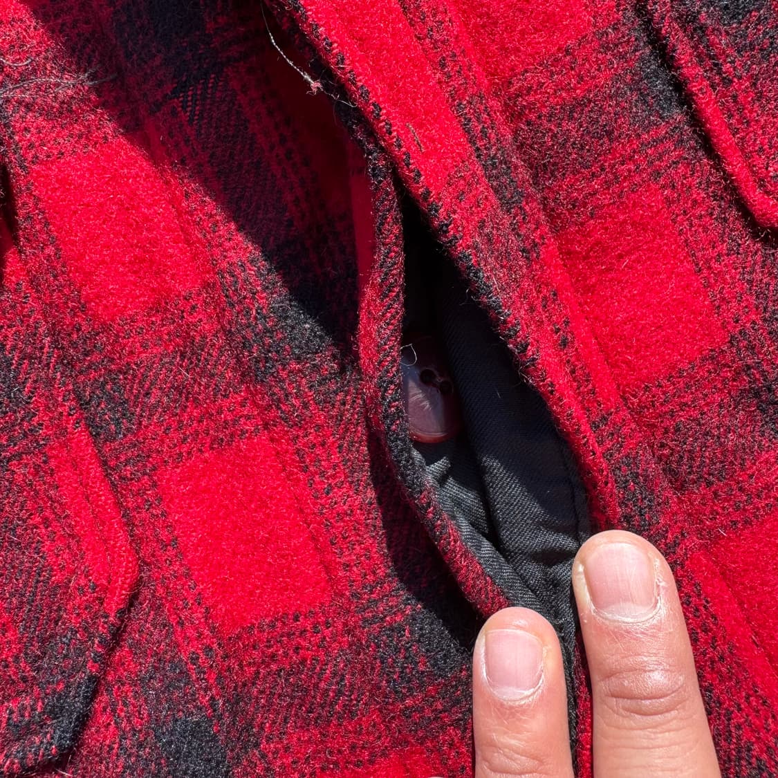 [XL] 70s Woolrich 울리치 맥키노 헌팅 울 자켓 상품이미지7