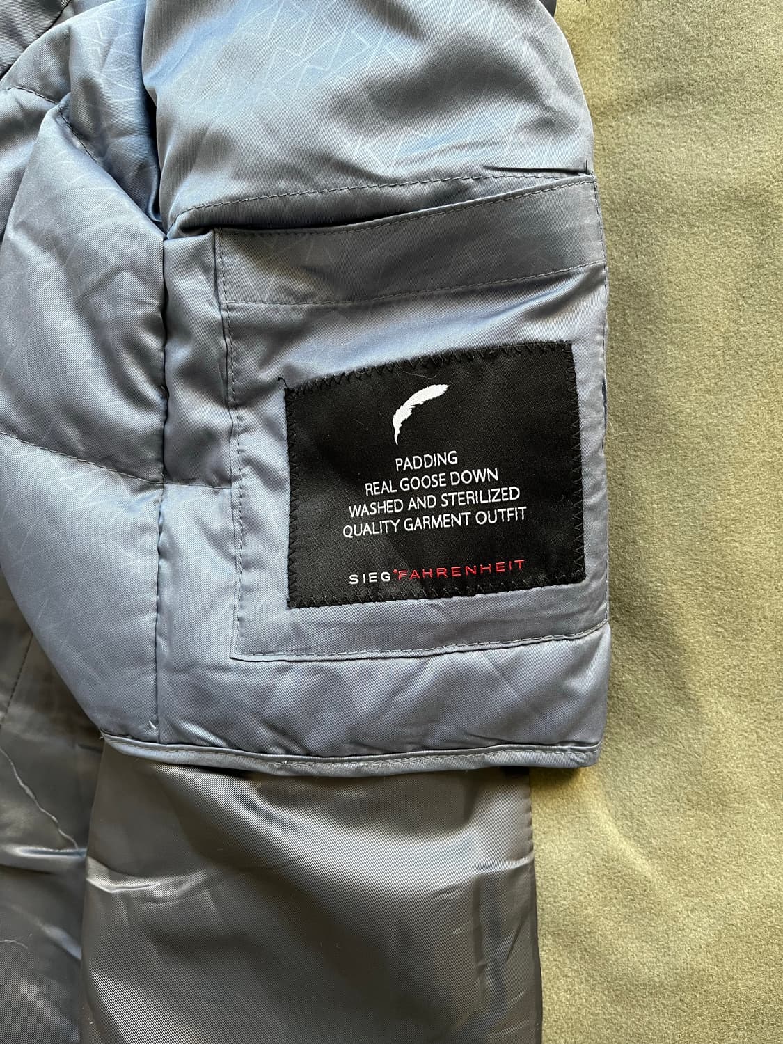 지이크 파렌하이트 울캐시미어 구스다운 코트 (100-105) 상품이미지9