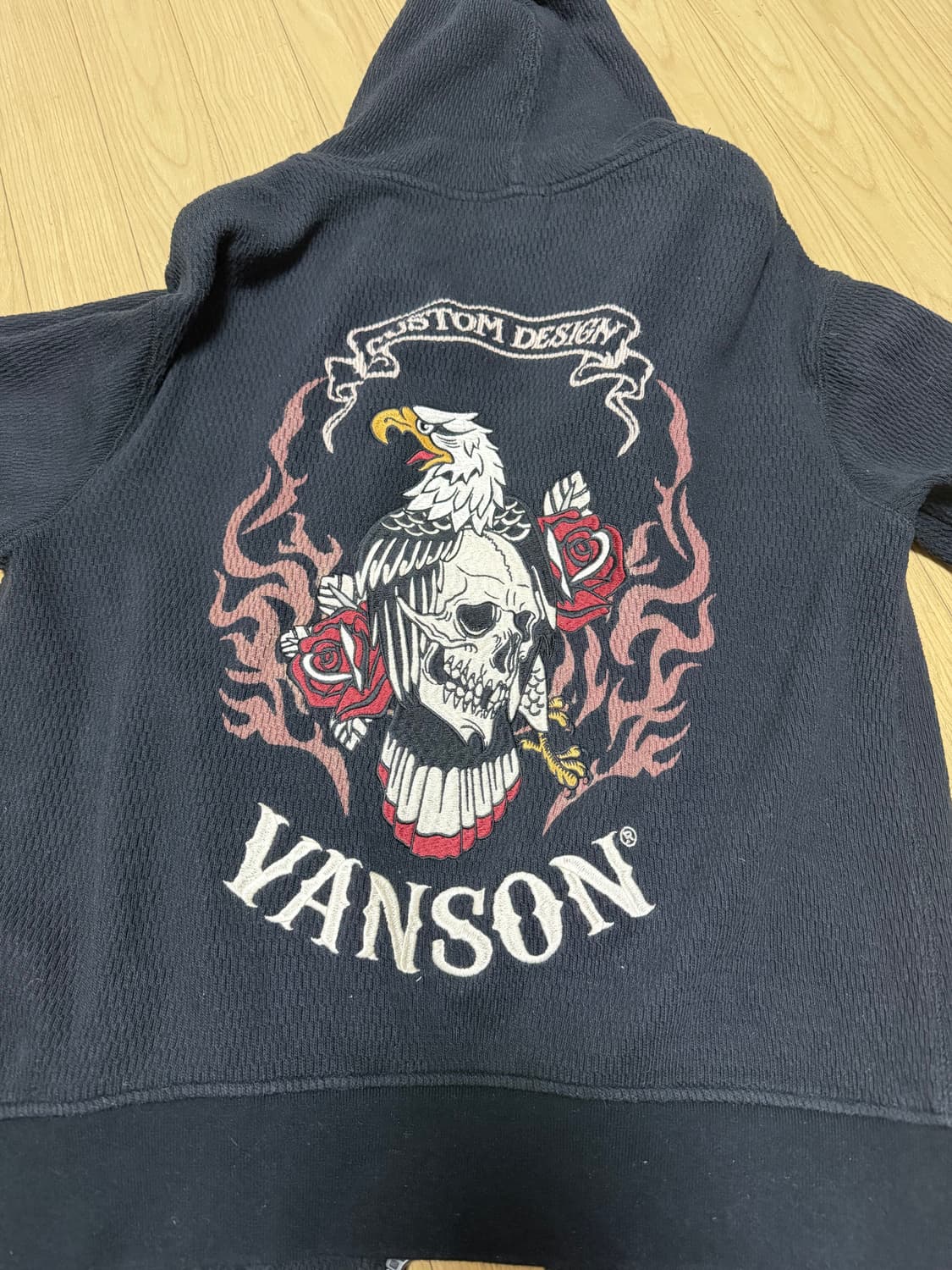 벤슨 니트 후드집업 상품이미지3