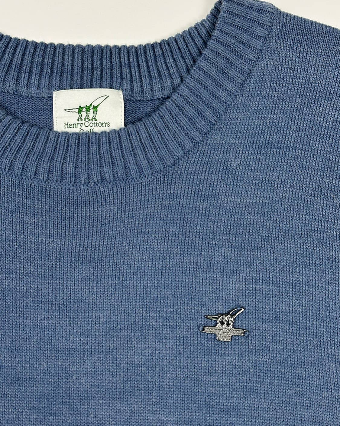 헨리코튼 메탈로고 니트 상품이미지3