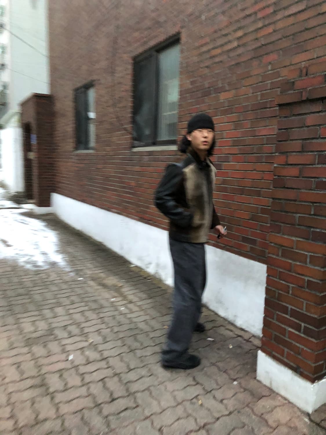 레드옥스 물개퍼 레더자켓  상품이미지5