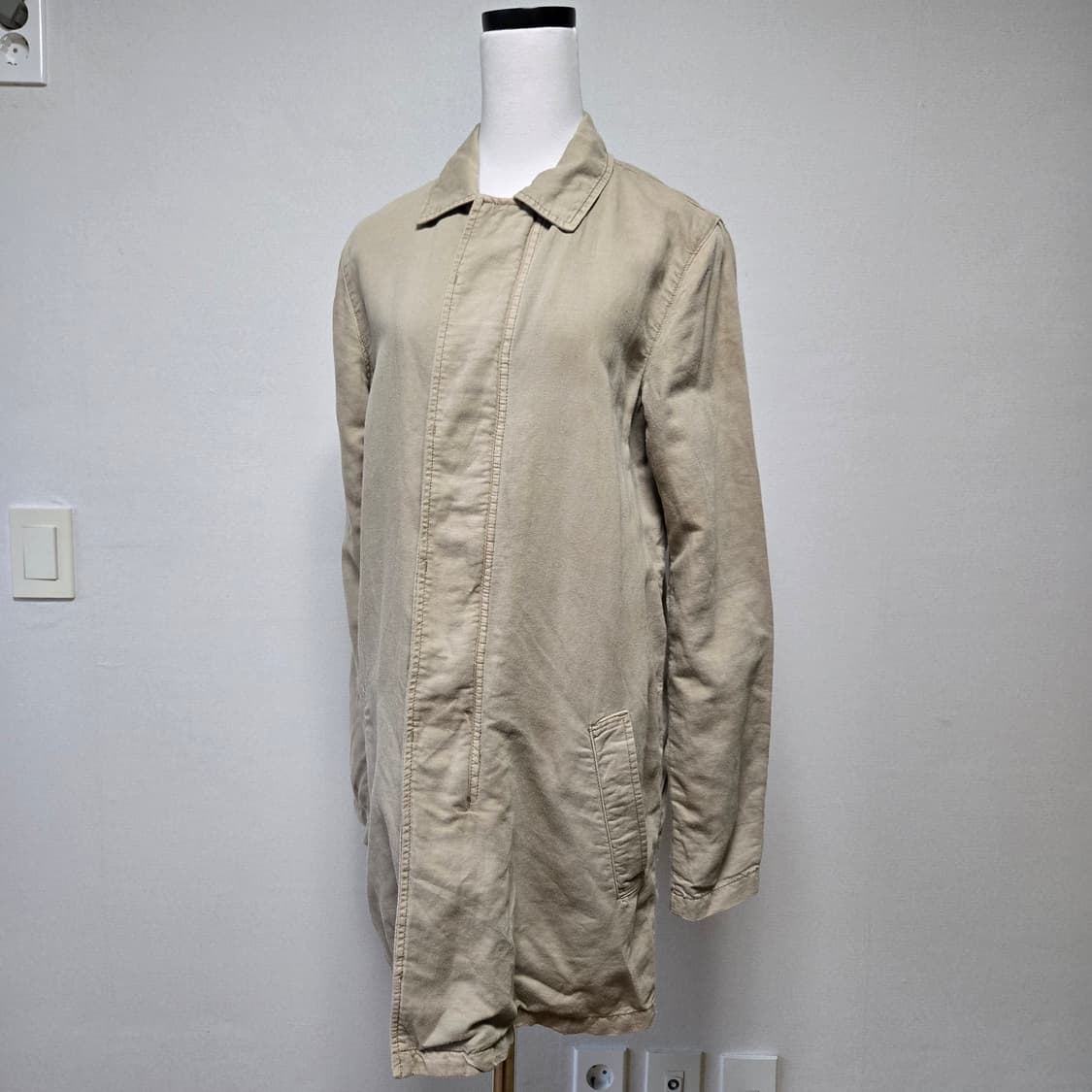 쟈딕앤볼테르 코튼 롱 자켓  상품이미지1