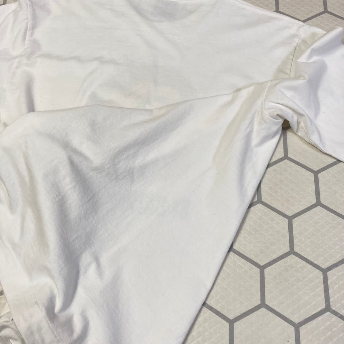 (XL) 90s 베이프 빅사루 롱슬리브 화이트 상품이미지7