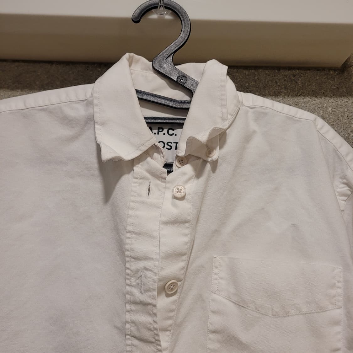 A.P.C. X 라코스테 셔츠 XS 상품이미지4