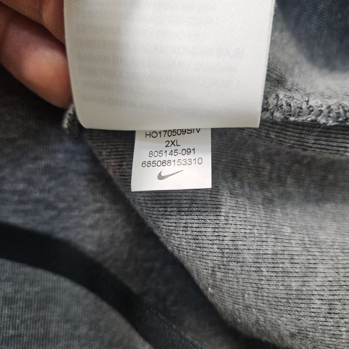 XXL 나이키 태크팩 후드집업(전체보풀) 0326Y 상품이미지5