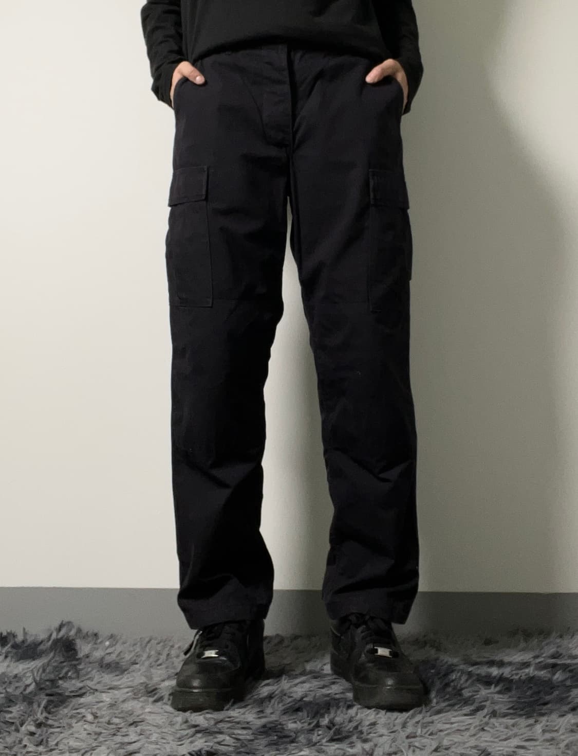 97's 미군 오리지널 BLACK 357 BDU 카고 팬츠 S 상품이미지3