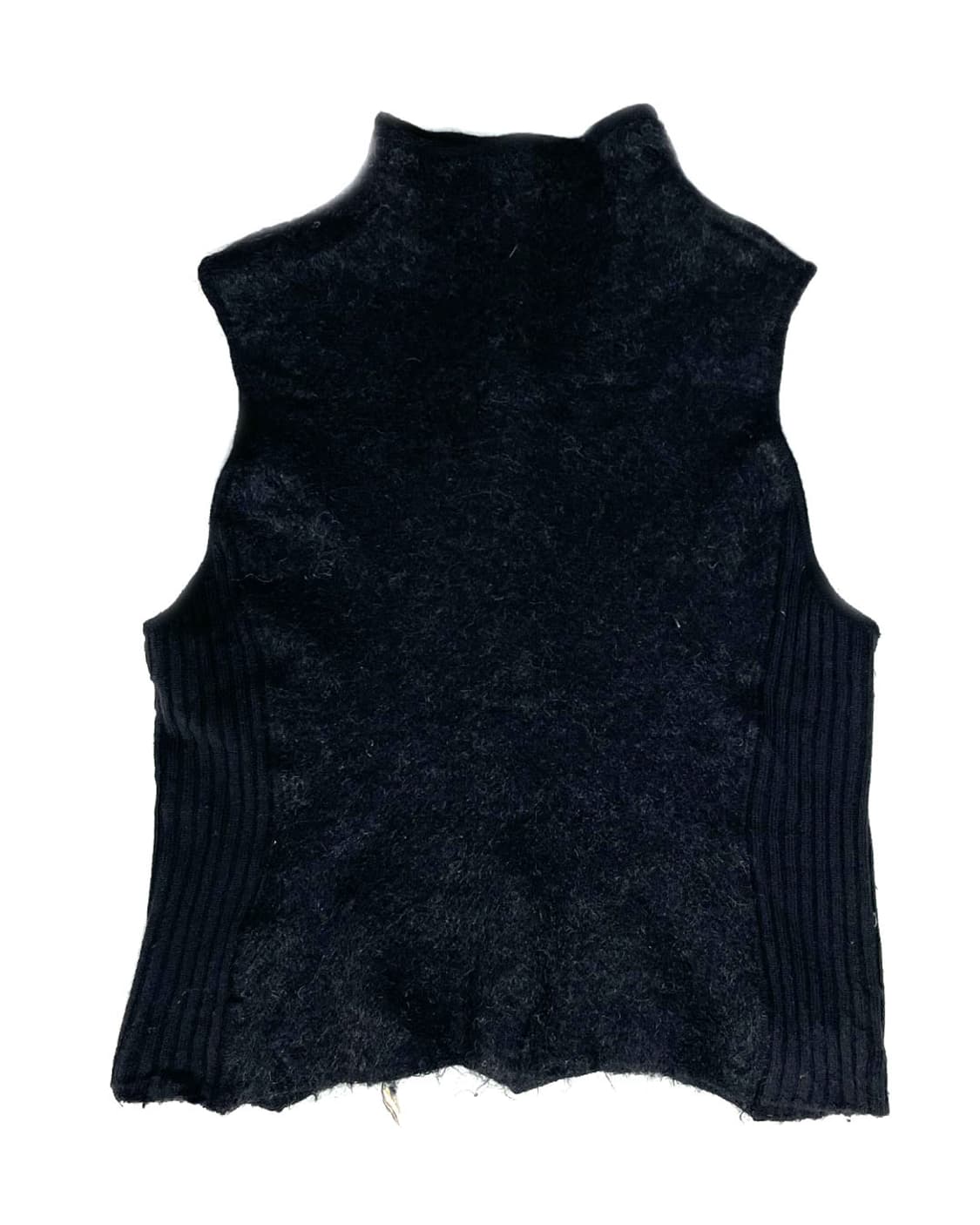 vintage 다크 그레이 베스트 상품이미지2