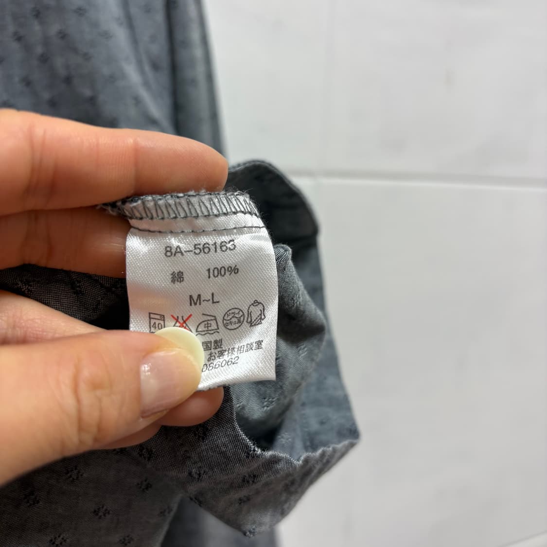 T'bis studio 코튼 리본 블라우스 JPN 상품이미지5