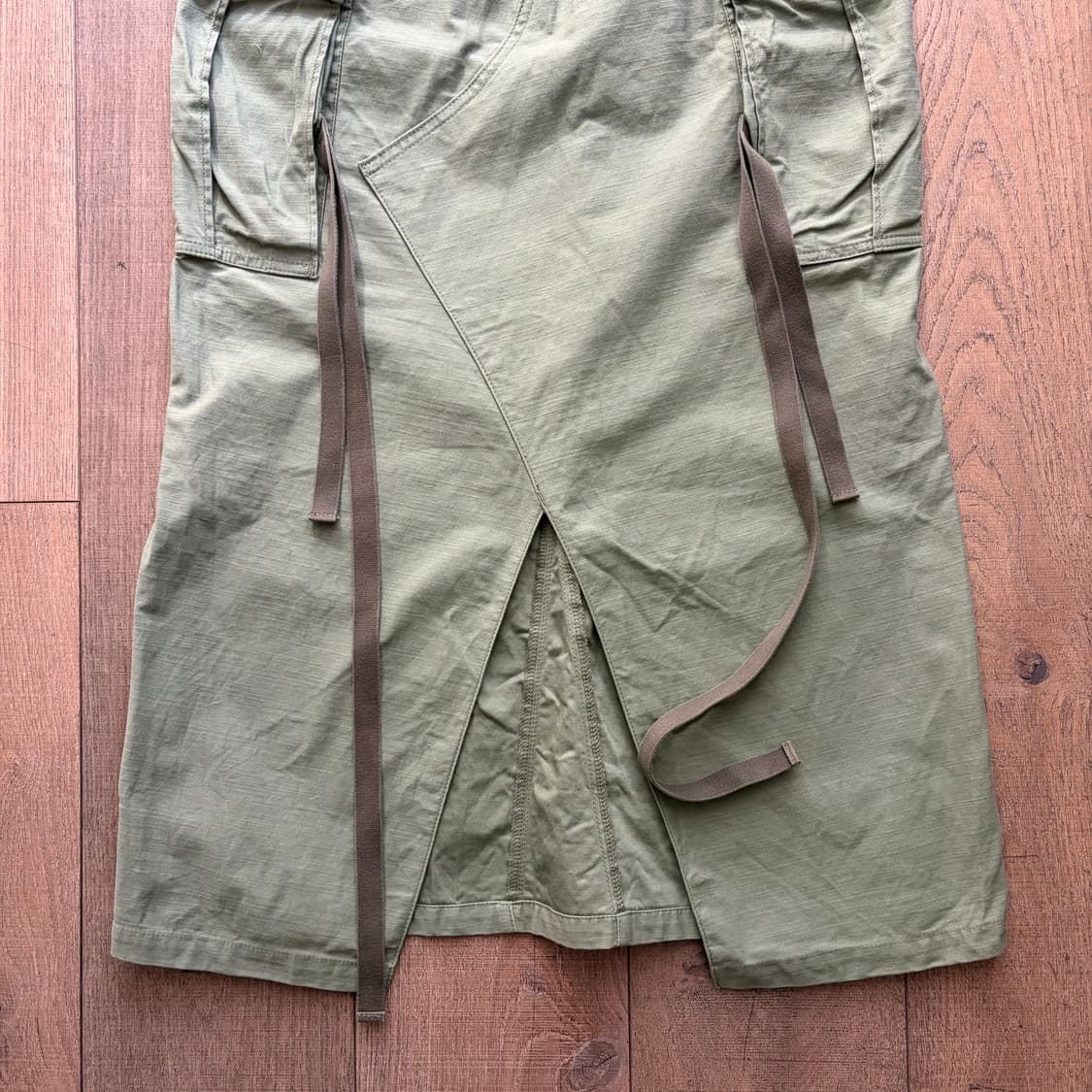 Line Pocket Maxi Cargo Skirt 상품이미지7