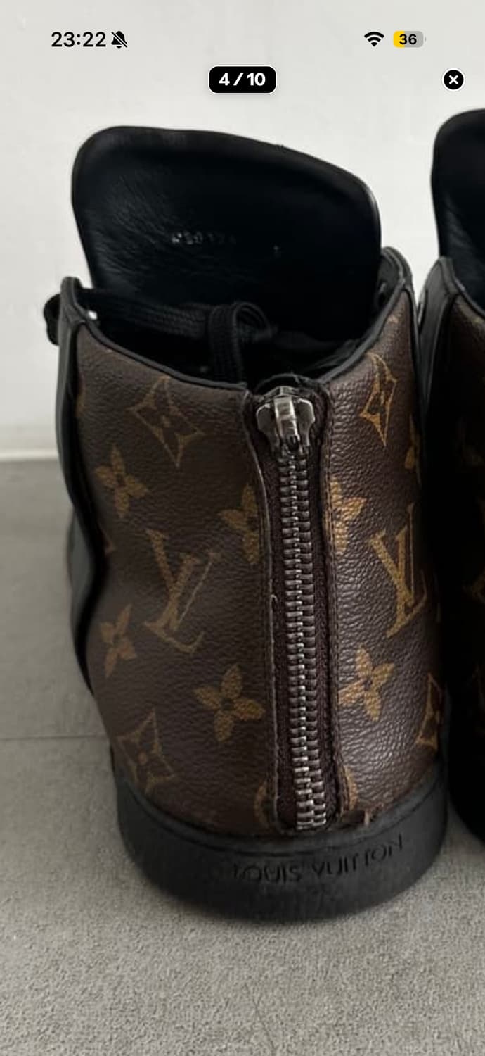 루이비통 모노그램 하이탑 스니커즈 상품이미지2