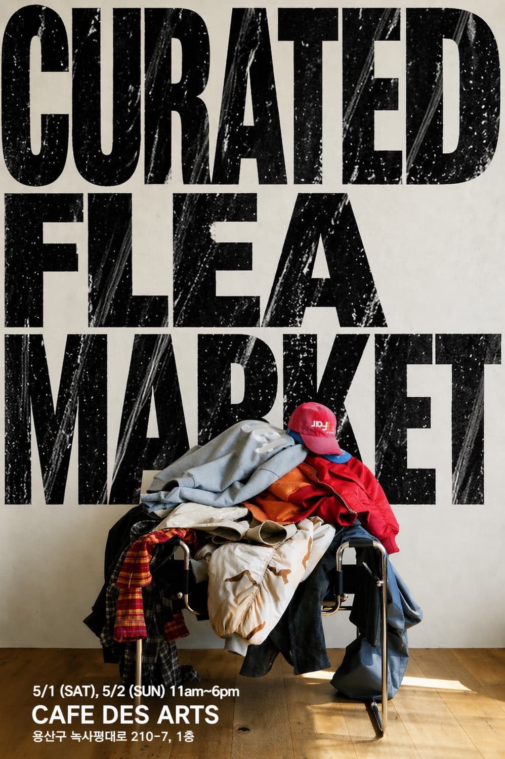 큐레이티드 플리마켓 5/1-5/2 녹사평 카페데자르 플리마켓 상품이미지4