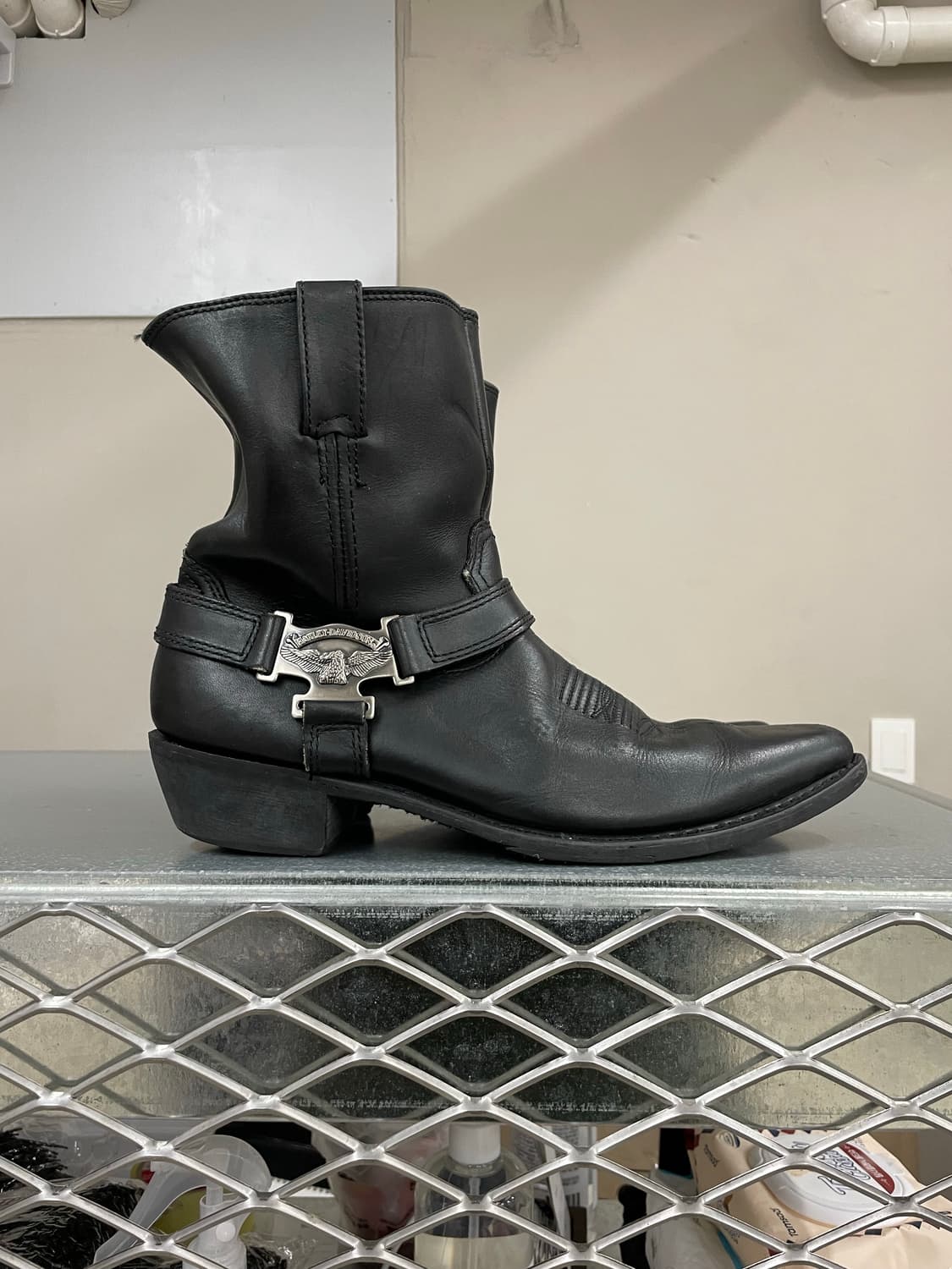 할리데이비슨 블랙 라이딩 부츠 uk8.5 상품이미지4
