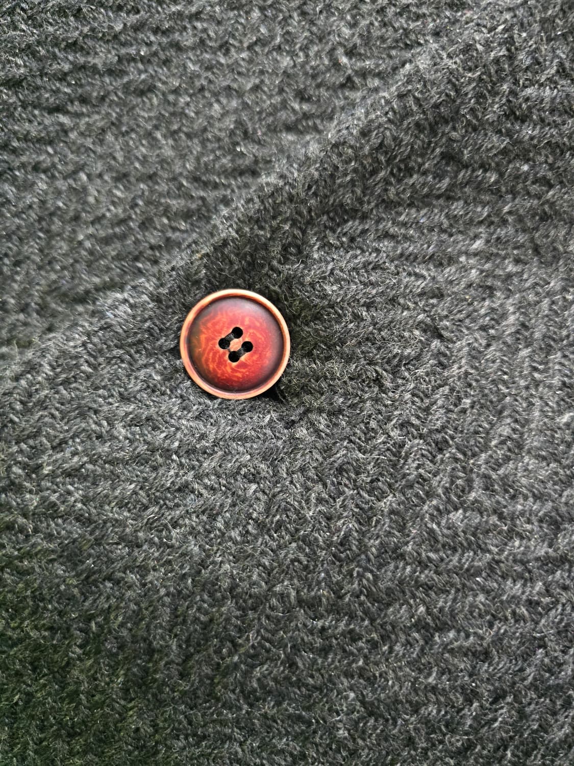 엔 리버티 헤링본 남성 코트 차콜색 상품이미지7