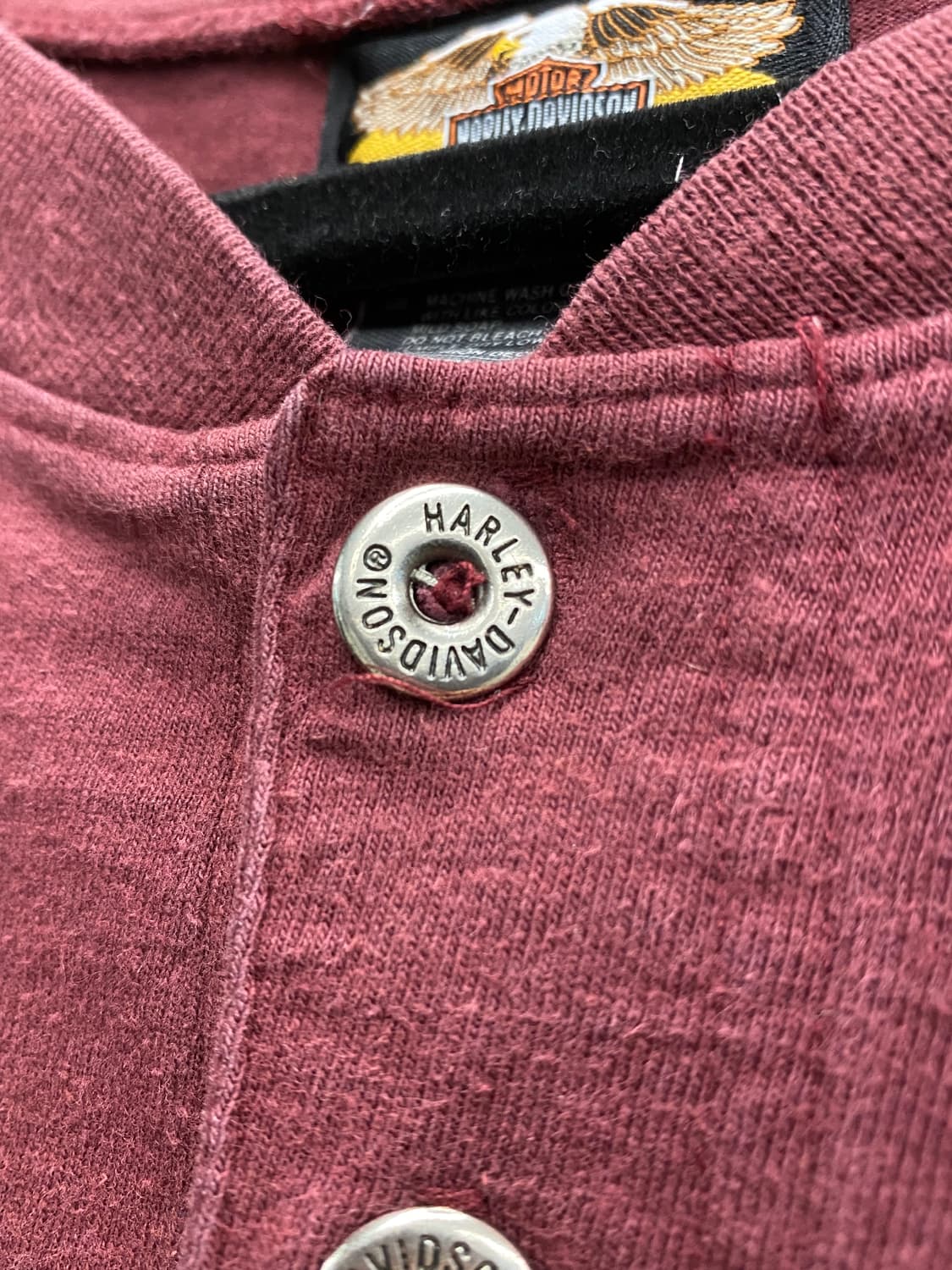 [XL] Harley Davidson 할리데이비슨 헨리넥 롱슬리브 상품이미지5