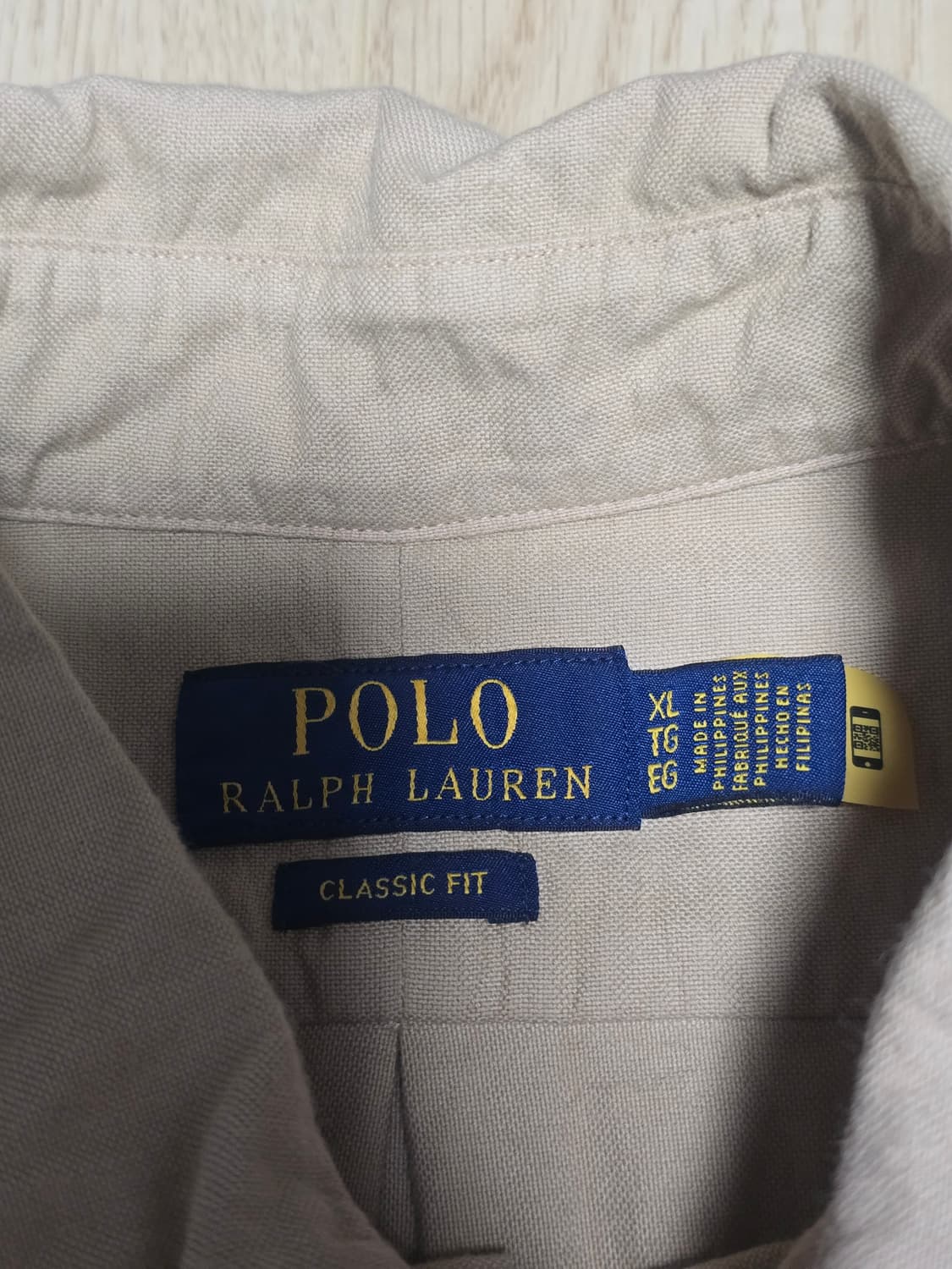 Polo 폴로랄프로렌 코튼 브라운 빅 신형 셔츠 XL 상품이미지5