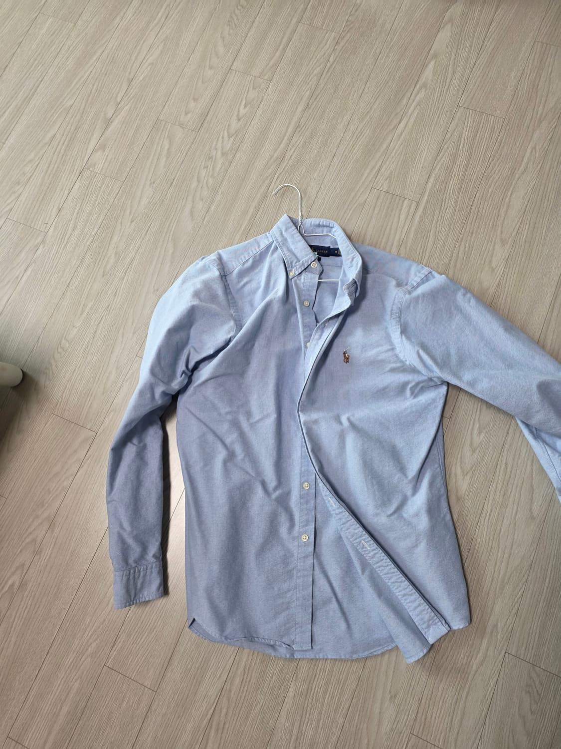 폴로 랄프로렌 하늘색 셔츠 M 상품이미지1