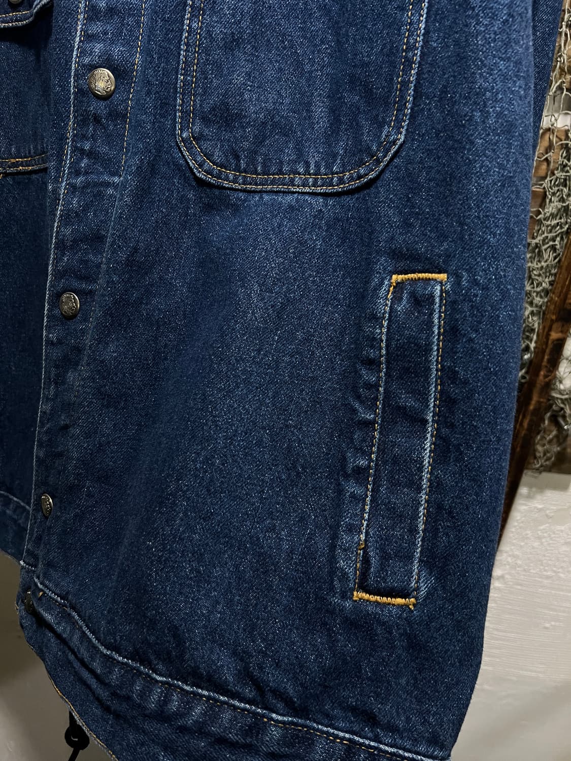 [XL]Woolrich USA 울리치 오버핏 데님 코치자켓 상품이미지5