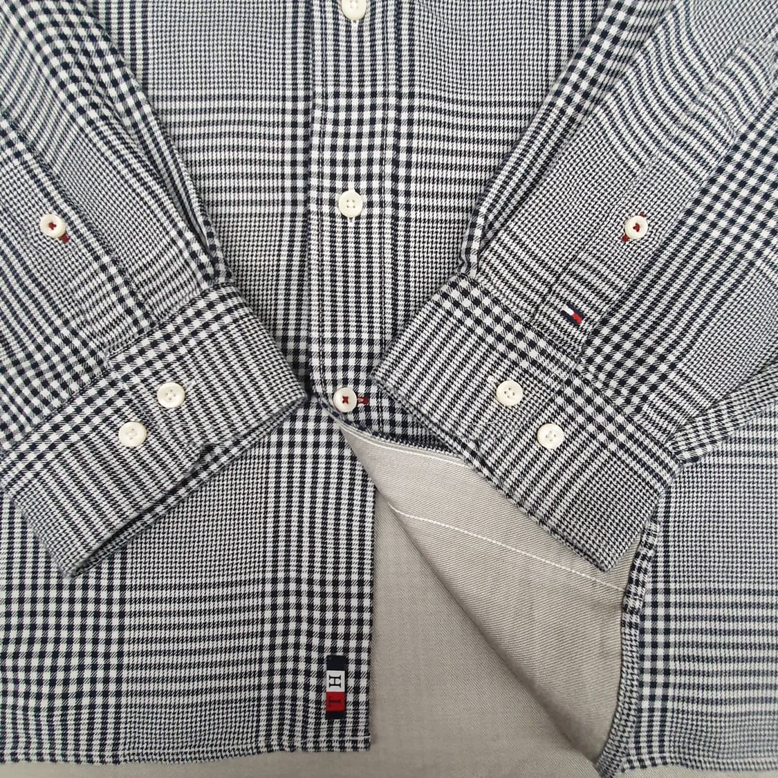 타미힐피거 체크 릴렉스핏 셔츠 상품이미지3