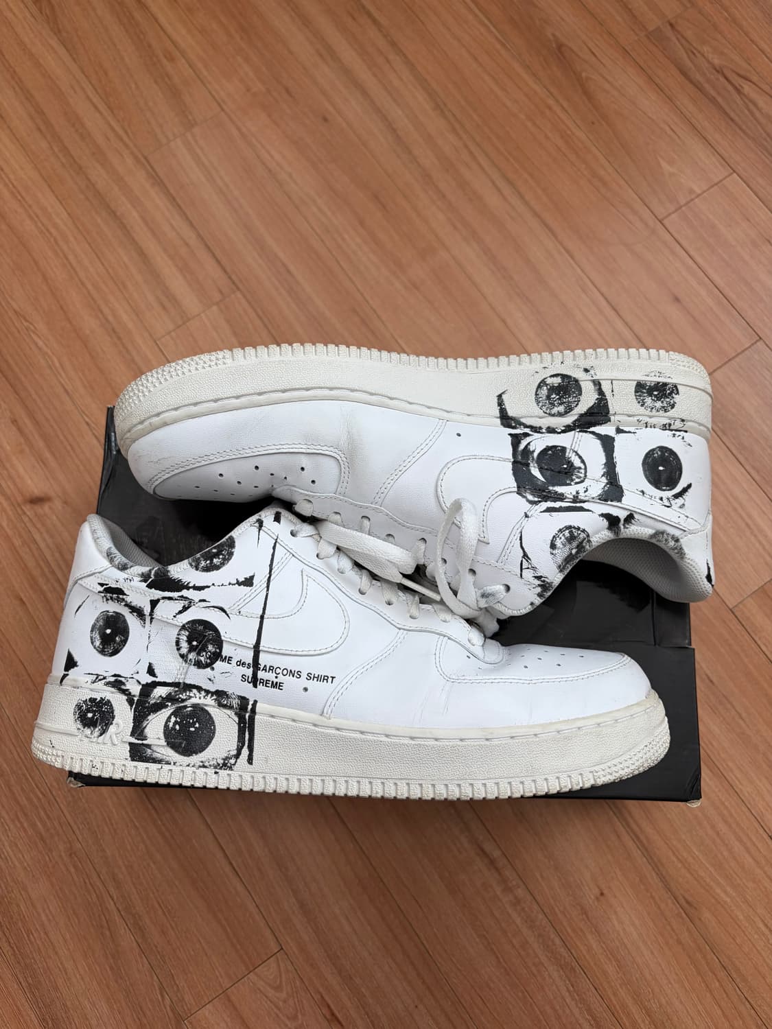 [280] 나이키 x 꼼데가르송 셔츠 x 슈프림 에어포스 1 로우 아이즈 상품이미지3