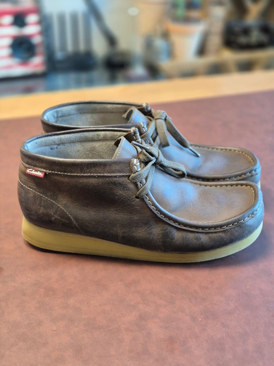 270-275(US9.5)클락스 샤크레 왈나비 부츠 상품이미지10