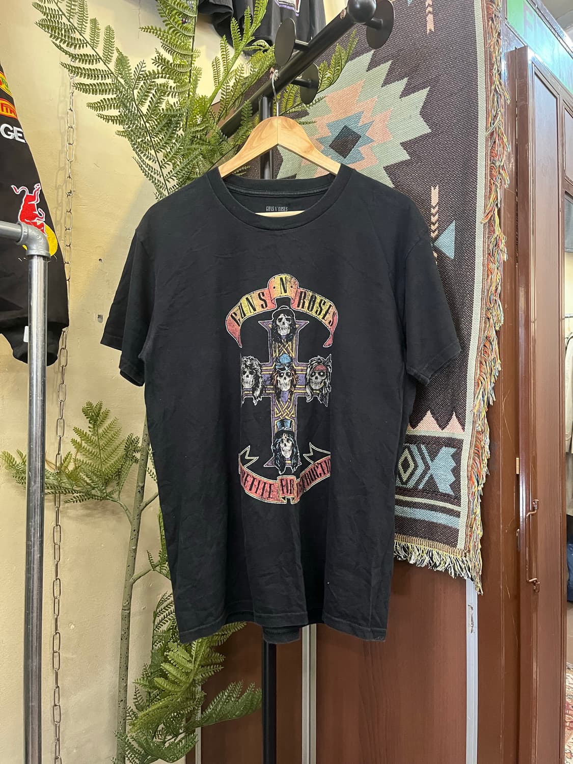 건즈 앤 로지스 빈티지 락 프린팅 반팔티 #csz783 상품이미지1