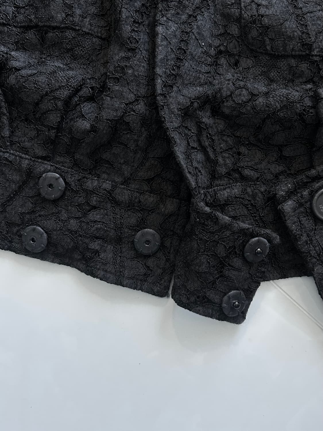 빈티지 고스 펑크 블랙 레이스 자켓 상품이미지2