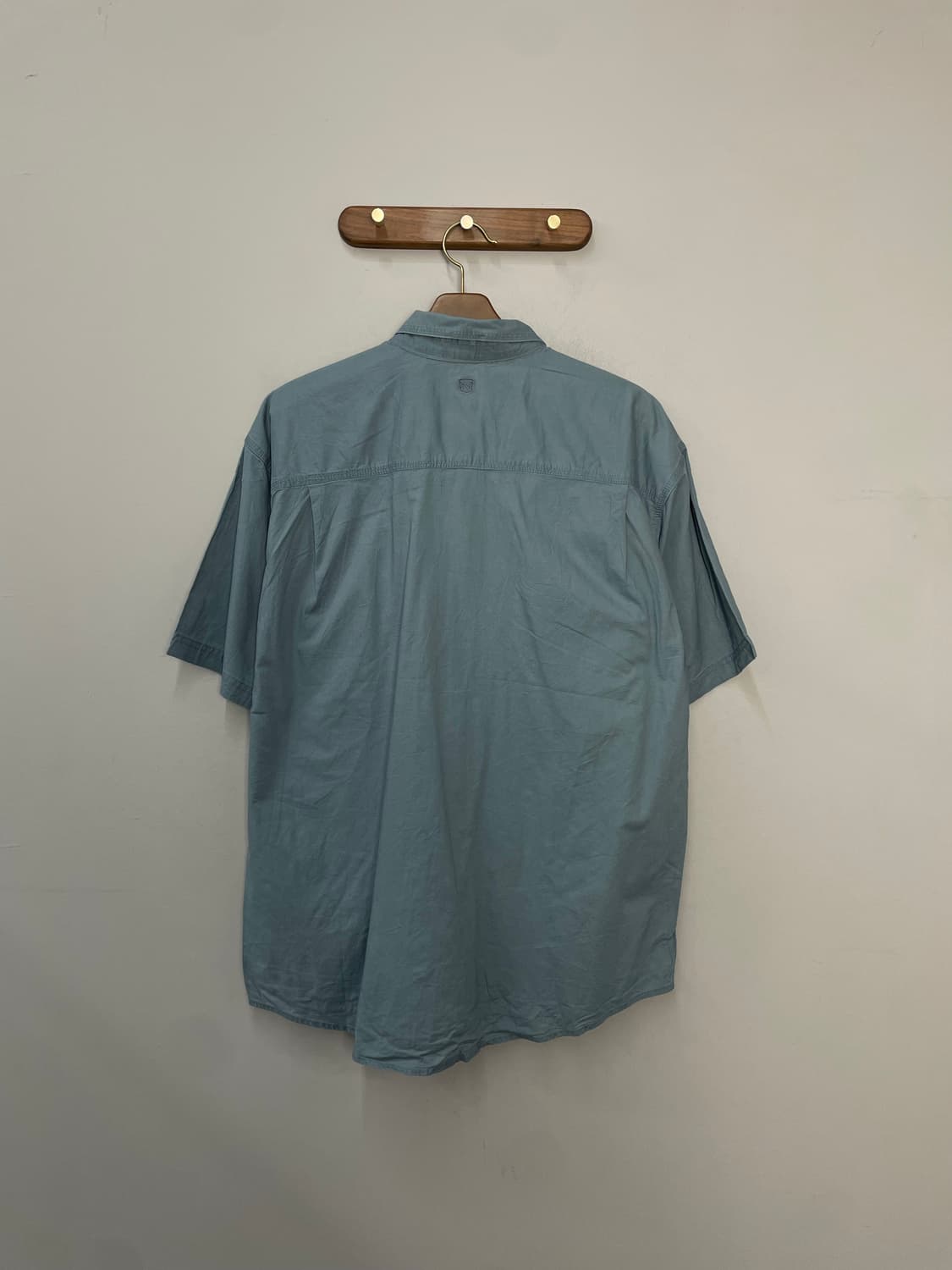 칼하트 연하늘색 빅사이즈 워크 반팔 셔츠 H2294 상품이미지4