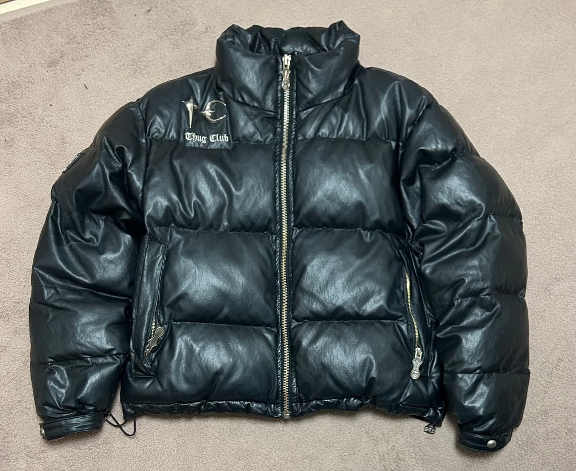 떠그클럽 레더 패딩 1사이즈 초판 상품이미지1